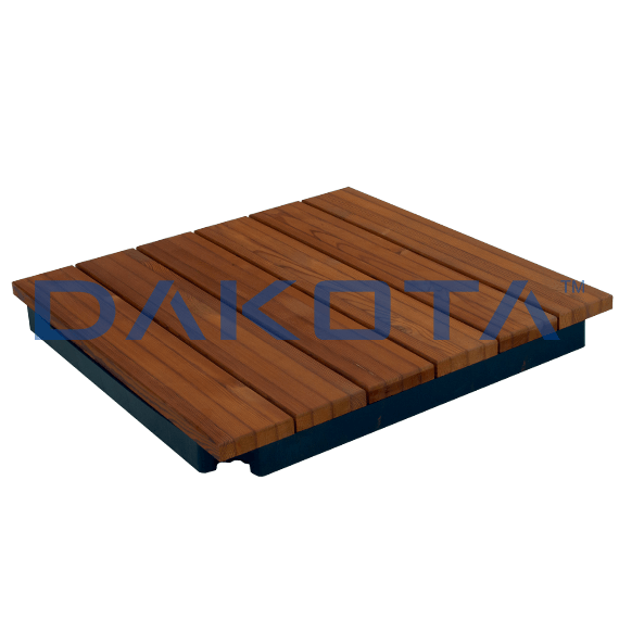 Dakota Level-Up Deck Tile in Ash
